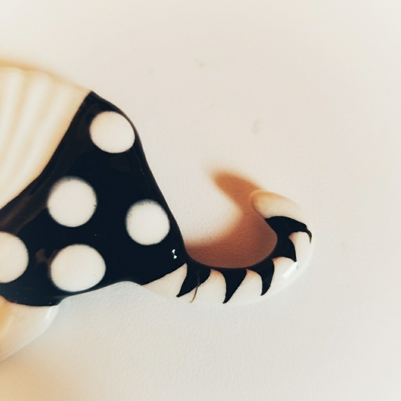 Ruby Z Jewelry Ruby Z Black And White Armadillo Brooch Poshmark